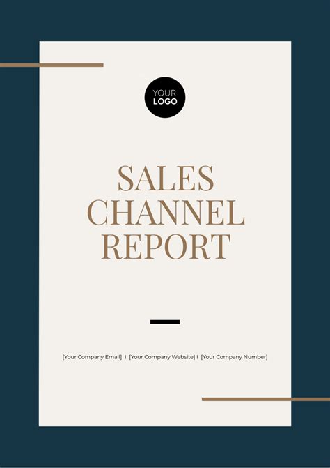 chanel report template|Free Sales Channel Report Template .